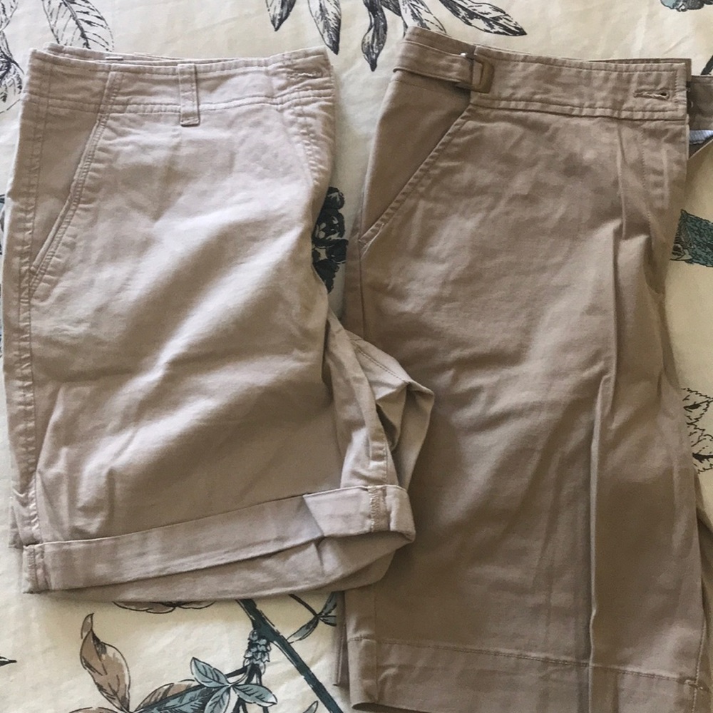 LANDS END & COVINGTON set of 2 Shorts size 10